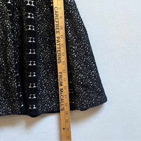 Moth Anthropologie Jacquard Knit Skater Skirt Sz XS - Picture 7 of 8